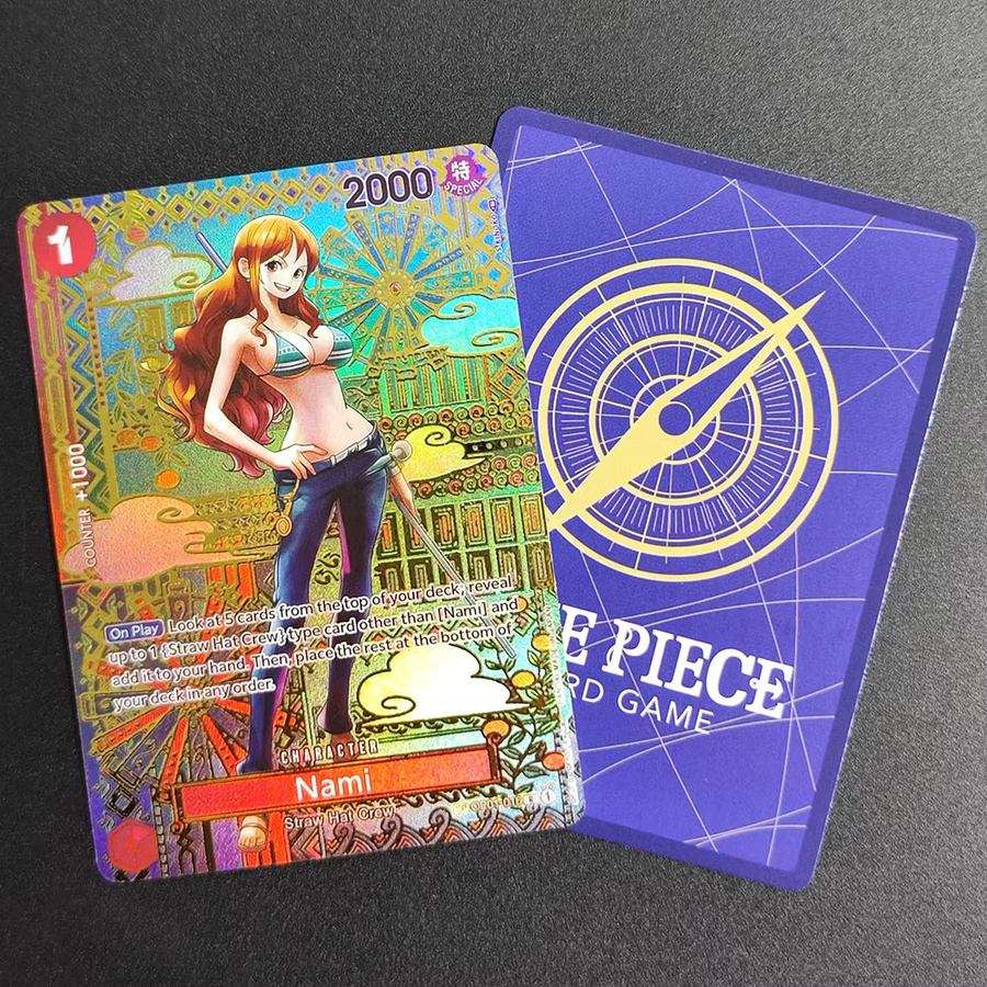 Bandai One Piece Nami Uta Kaidao Enel Yamato SP Erwachen der Neuen Ära OP05 TCG-Sammelkarte - Bild 2