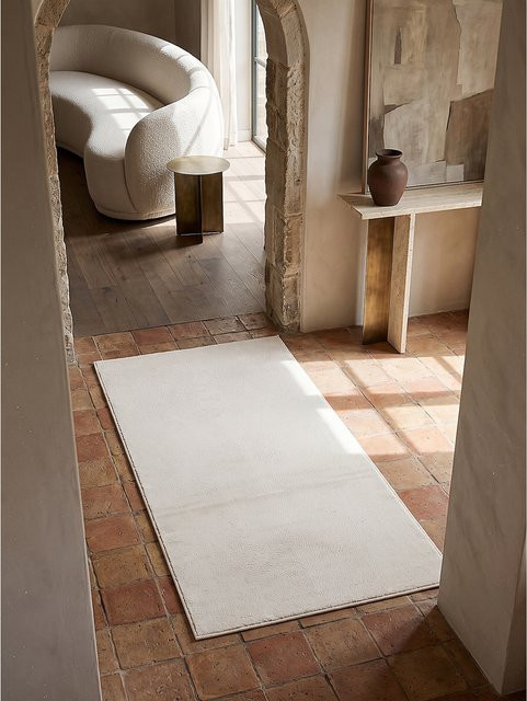 Antirutsch Läufer ALDAN Kadima Design in Creme, B/T: 80 x 300 cm - Bild 1