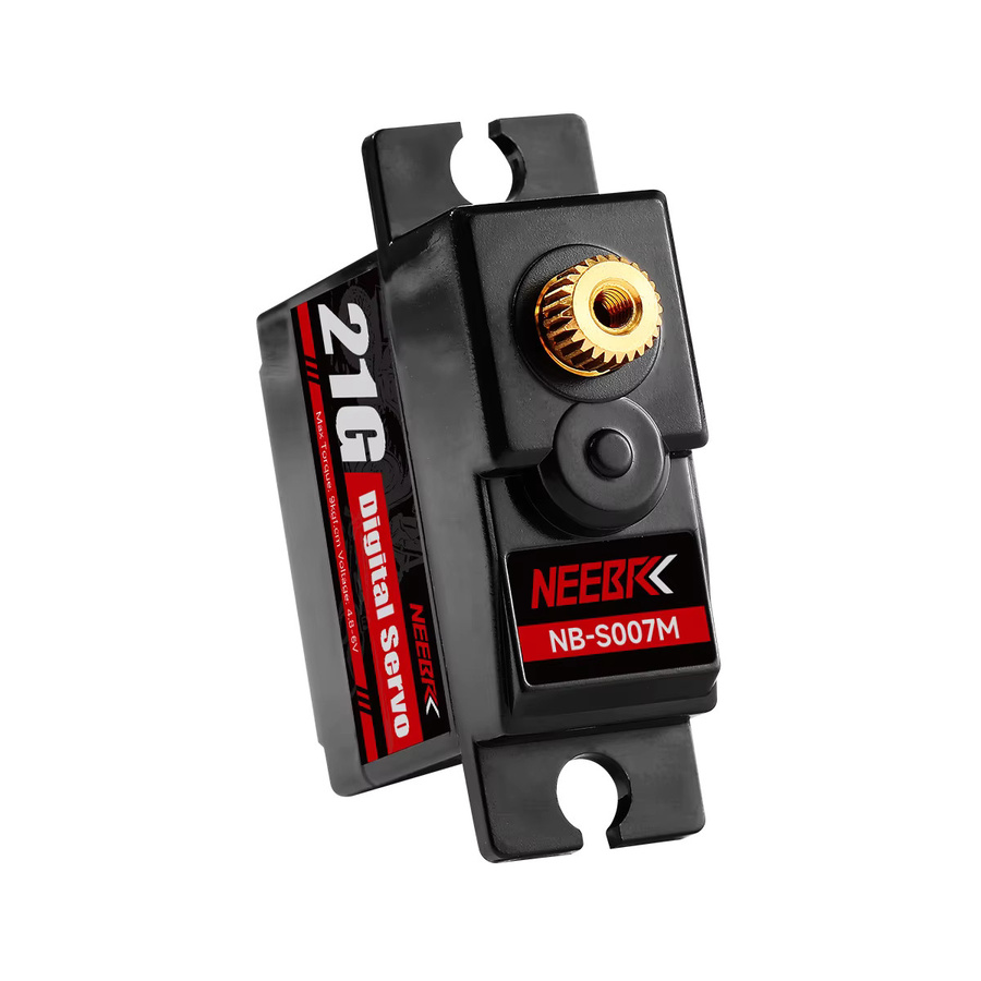 NEEBRC Metal Gear Wasserdicht Micro Digital Servo, Zubehör, Schwarz - Bild 2