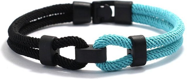 Diffone Jewely Armband, Edelstahl, Bicolor, Unisex - Bild 1