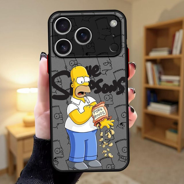 Funda Soft Case Handyhülle mit The Simpsons Design für iPhone Modelle in Multicolour - Bild 1