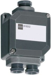 R. STAHL Abzweigdose EExi 8102/22-3 in Grau aus Kunststoff mit 3xM20x1,5 - Bild 1