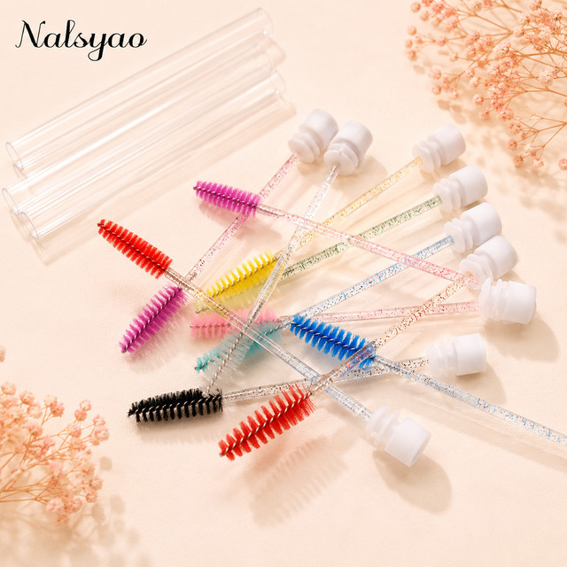 CNKESS Mascara-Bürsten und Augenbrauen-Applikator, 50 Stück, Unisex - Bild 1