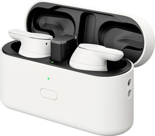 EPOS ADAPT E1 In-Ear Headset kabellos mit Bluetooth, Active Noise Cancelling und Ladecase, Weiß - Bild 1
