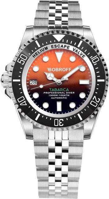 BOBROFF Armbanduhr Automatik, Edelstahl, 44 mm, Herren - Bild 1