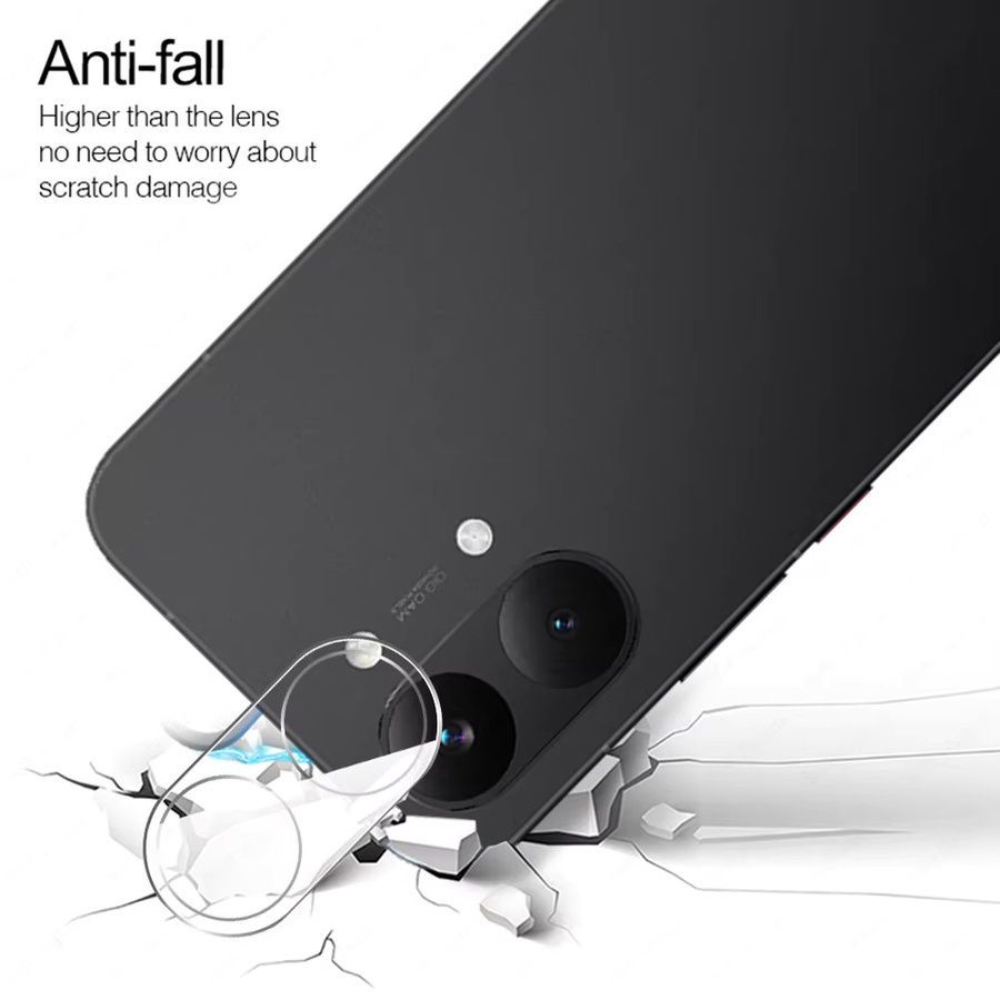 Xiaomi Poco X8 Pro Max 5G 3D Gebogener Kamera-Glasschutz Rücklinsenabdeckung Transparent - Bild 3