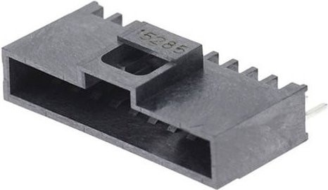 Molex Stiftgehäuse-Platine Schwarz, 10 Polzahl, Rastermaß: 2.00 mm - Bild 1