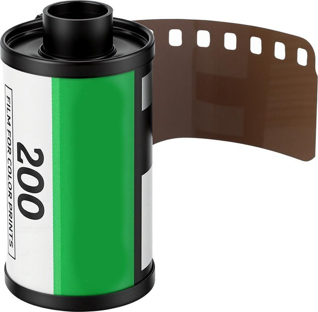 KaiSai 35mm Farbnegativfilm ISO 200 mit hoher Sättigung und starkem Kontrast für 135 Film, 36 Aufnahmen, Green - Bild 1