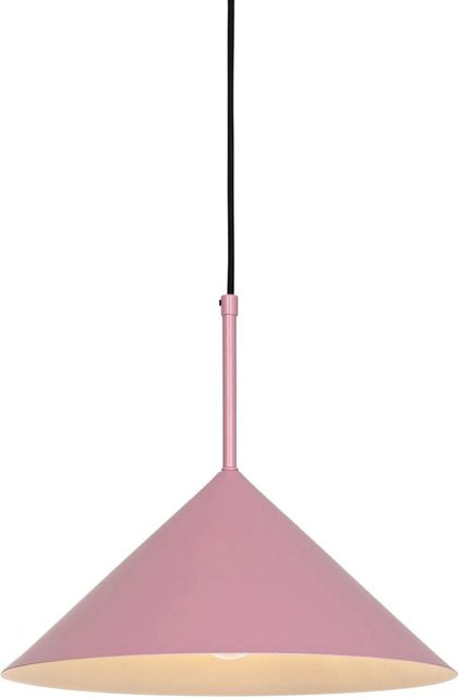 QAZQA Design Hängelampe Triangolo in Rosa aus Stahl, dimmbar, E27, B: 40,0 cm, T: 35,0 cm, H: 150,0 cm - Bild 1