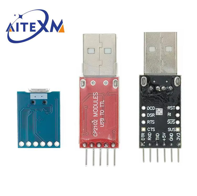 CP2102 USB 2.0 zu UART TTL 5PIN Serieller Konverter mit Micro USB für Arduino und AITEXM ROBOT - Bild 2