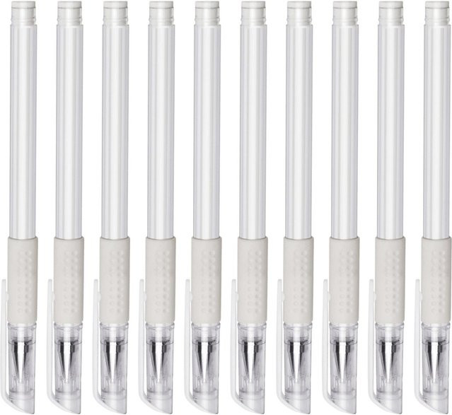 Deamos Haut Marker Positionierungsstift, Weiß, 10 Stück, Unisex - Bild 1
