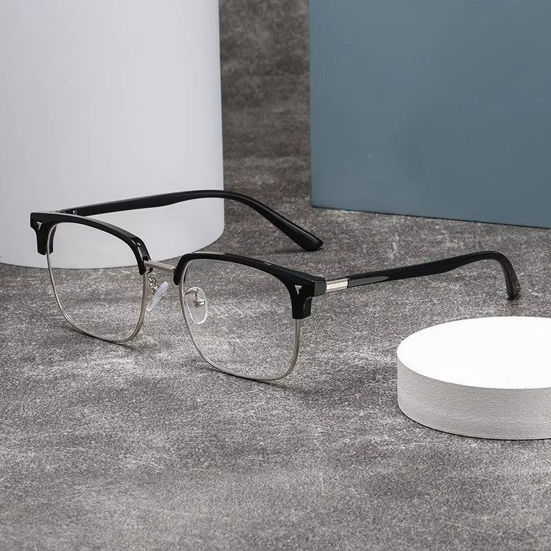 Unisex Anti-Blaulicht-Brille, Vollrand, transparent, black - Bild 4