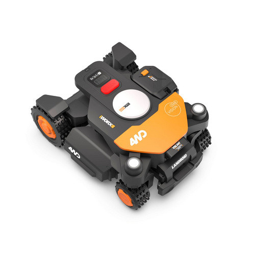 WORX Mähroboter Vision Cloud AWD M600 für ca. 600 m² in Orange und Schwarz mit Akku - Bild 5