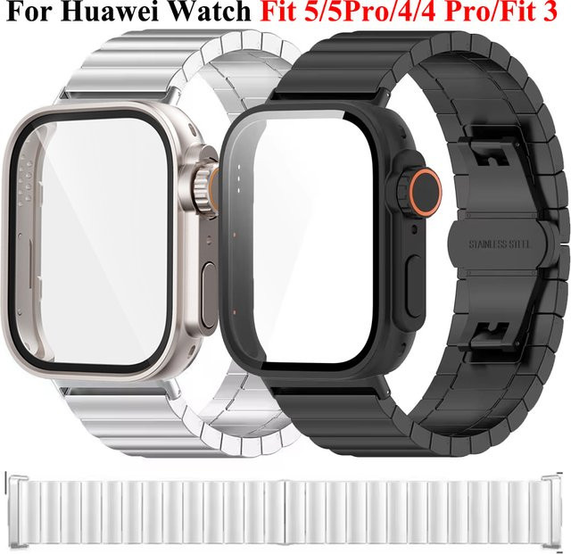 Uhrenarmband Edelstahl, Silber, Unisex - Bild 1