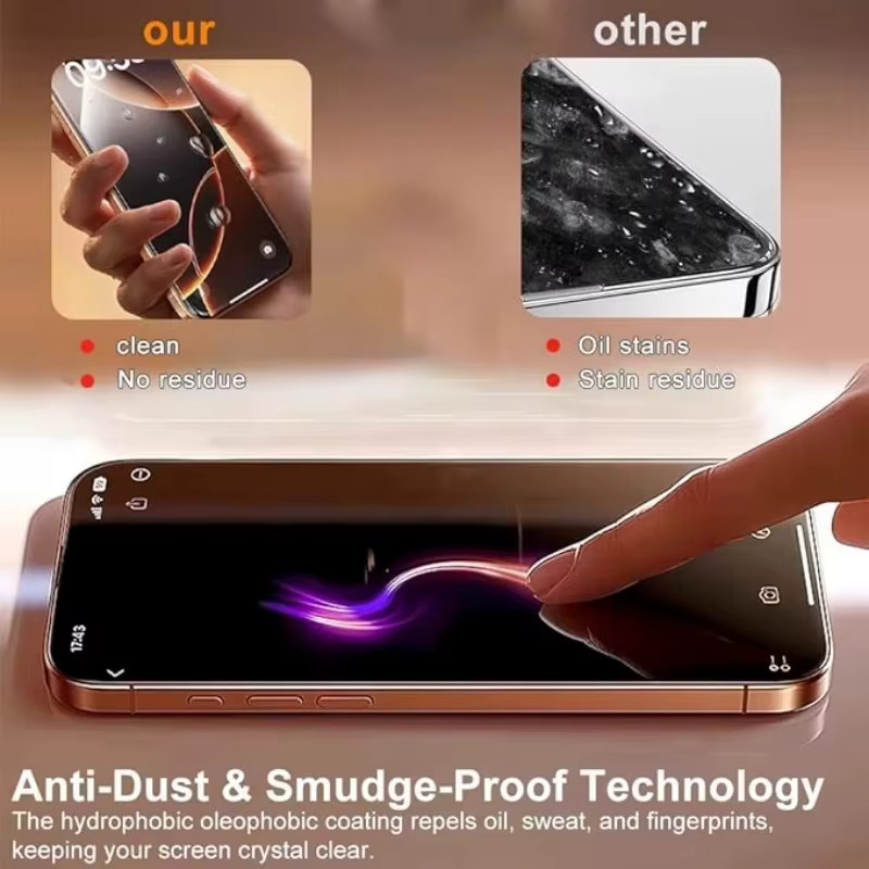 Transparentes gehärtetes Glas als Displayschutz für verschiedene Apple iPhone Modelle - Bild 3