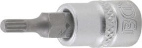 BGS Bit-Einsatz 5105-M4 Innenvielzahn XZN M4 mit 6,3 mm 1/4 Zoll Antrieb in Silber - Bild 1