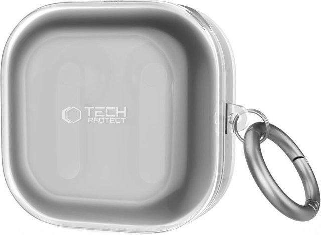 Tech-Protect Flexair Hülle für Samsung Galaxy Buds4 / Buds4 Pro, Transparent - Bild 1
