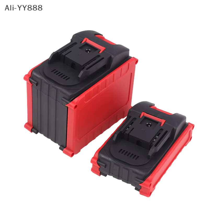 JETTING 21700 Li-Ion Batteriegehäuse mit BMS-Platine für DIY Shell Box, Rot, für 5 bis 20 Batterien - Bild 2