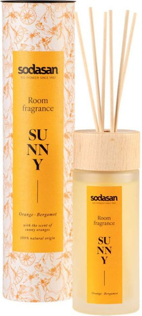 Sodasan Raumduft Orange Reed Diffuser mit fruchtigem Duft, 200 ml - Bild 1