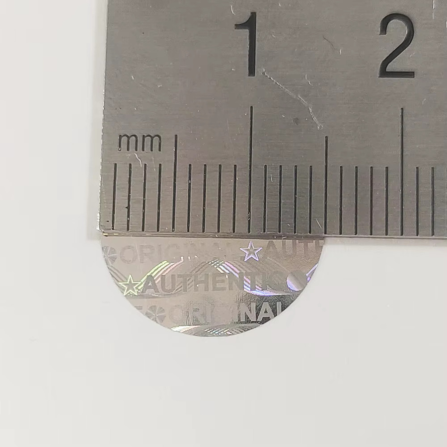 100 Stück Hologramm Sicherheits Siegel XMYLNG Aufkleber Multicolor, Durchmesser: 15 mm - Bild 3