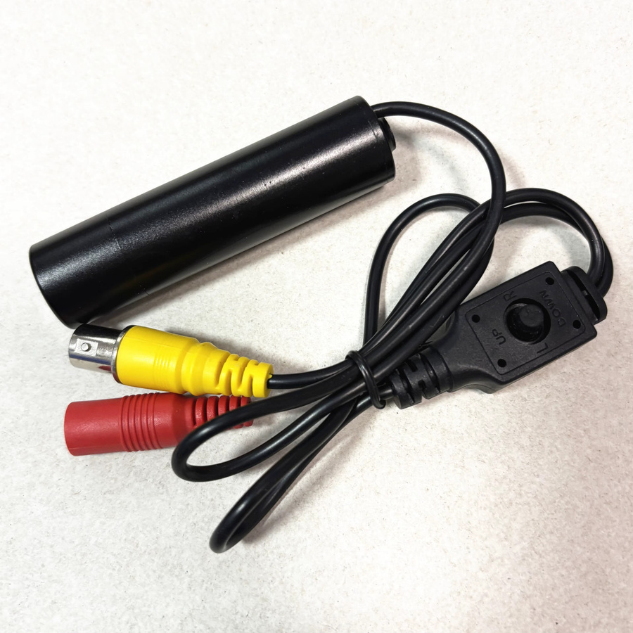 HQCAM NVP2040 Mini Bullet-Kamera Schwarz mit 3,6mm Objektiv, CVBS OSD-Menü, IP66 Wasserdicht, Innen- und Außenkamera - Bild 3