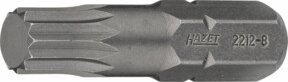Hazet Schraubendreher-Einsatz Bit 2212-8 M 8 Sechskant massiv 8 in Silber - Bild 2