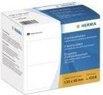 HERMA Franking Labels Selbstklebende Papieretiketten Weiß B: 13,0 cm, H: 4,0 cm, 1000 Etiketten - Bild 1