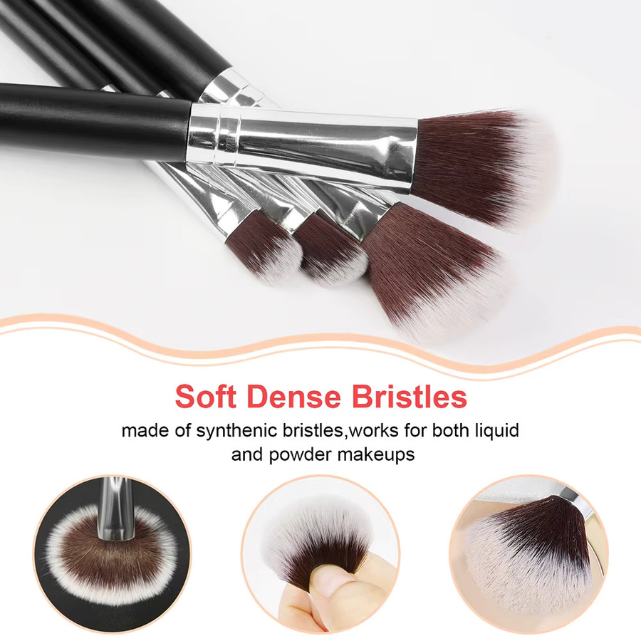 RUNTOIN Make-up Pinsel Set, 24 Stück, Damen - Bild 3