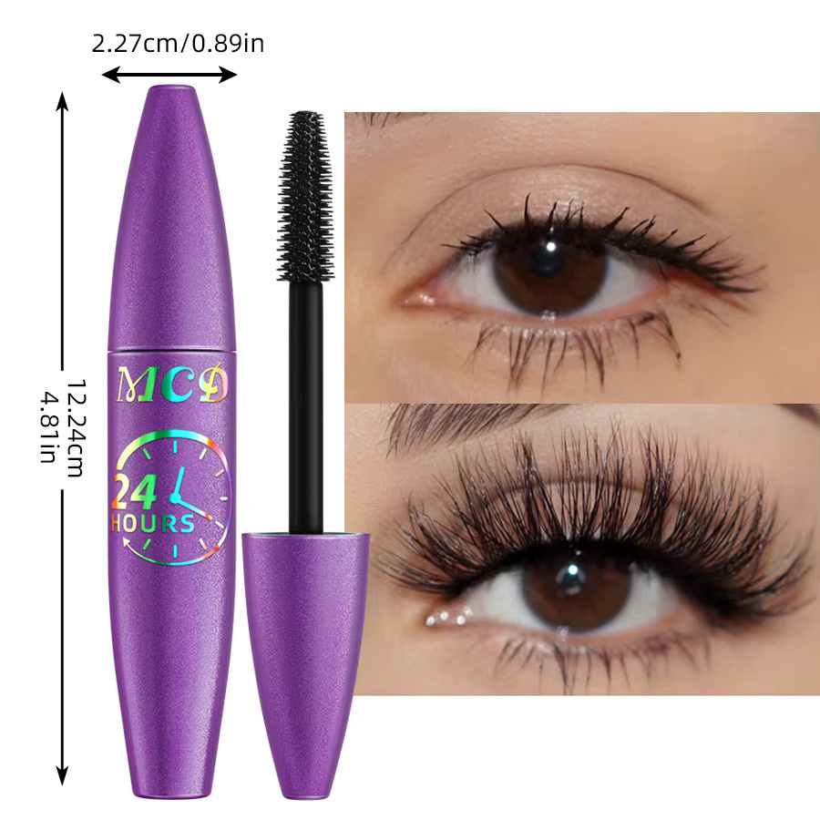 MCD 5D-Mascara, schwarz, verlängernd, verdickend, wasserfest - Bild 4