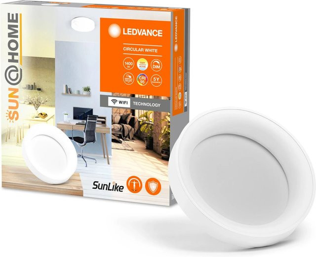 Ledvance Sun@Home Smart+ LED Deckenleuchte rund Weiß Durchmesser: 45 cm - Bild 1
