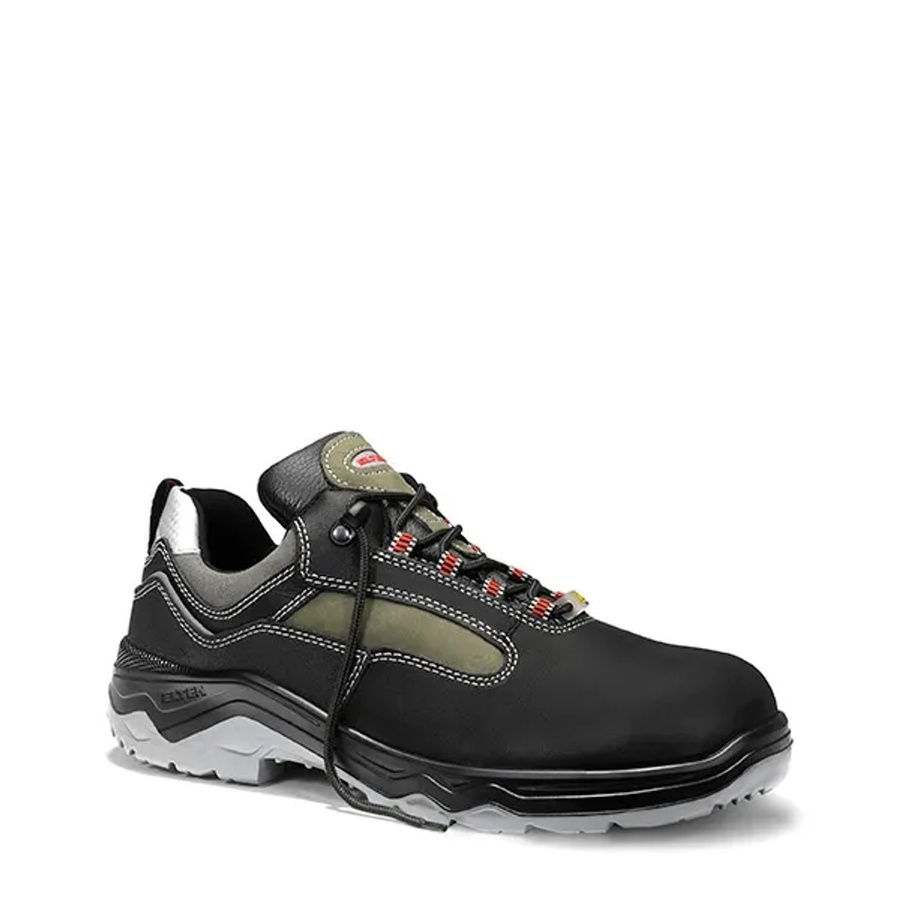 Elten Sicherheitshalbschuh Len ESD S3 aus Leder in Schwarz Gr. 49 - Bild 2