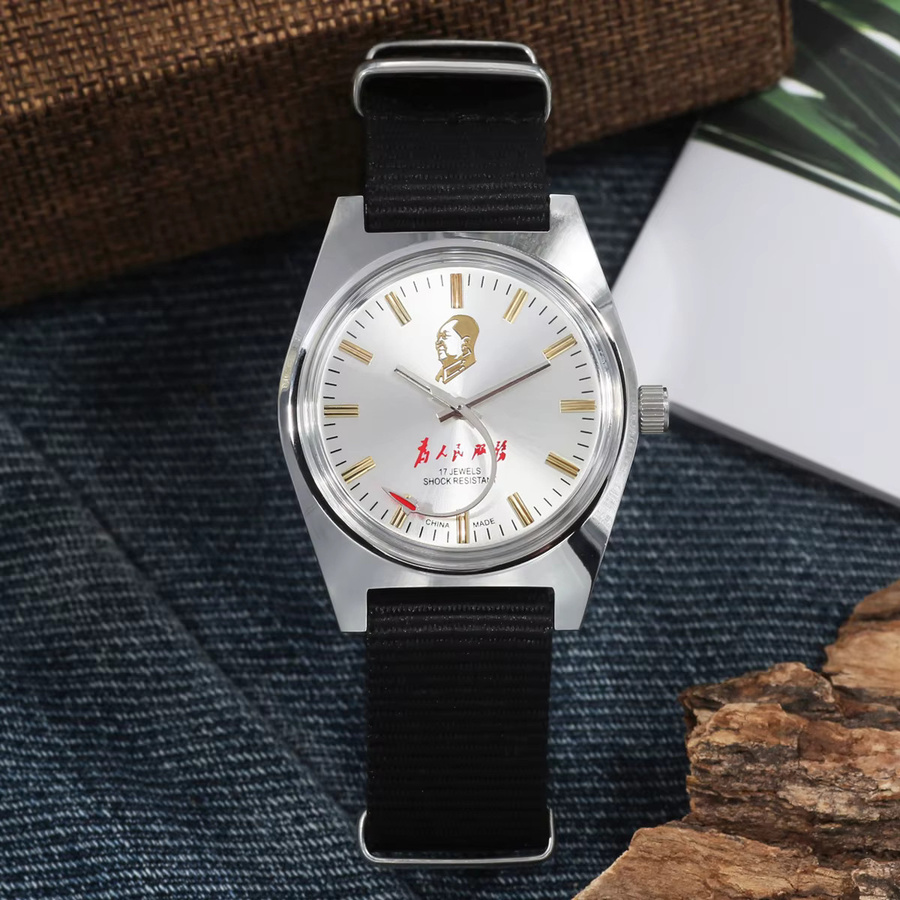 HEIMDALLR Armbanduhr, Handaufzug, Edelstahl, 36 mm, Herren - Bild 3