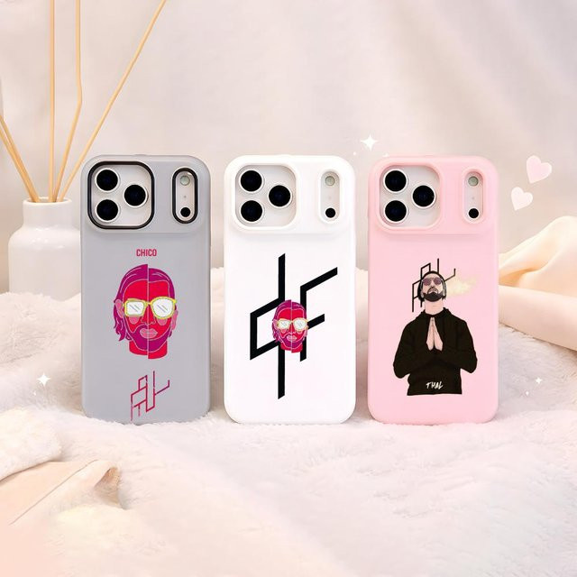 Transparente PNL Rap Duo Handyhülle aus weichem TPU für Apple iPhone 12-17, stoßfeste und anti-vergilbende Schutzhülle im Ultra-Slim-Design - Bild 1