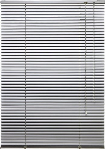 LIEDECO Jalousie aus Aluminium in Silber, Breite: 60 cm, Höhe: 160 cm, zur Wand- oder Deckenmontage - Bild 1