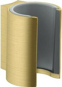 Hansgrohe Axor Starck Brausehalter mit fester Halteposition in Brushed Brass Gold - Bild 1