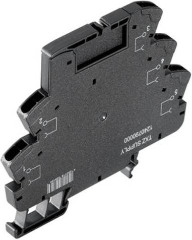 Weidmüller Einspeisemodul TXZ SUPPLY 10 Stück, Schwarz, IP20, max. 300V - Bild 1