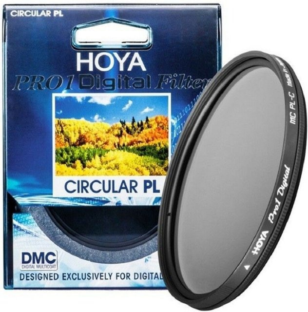 HOYA CPL Pro1 Digitaler kreisförmiger Polarisator Objektivfilter in Schwarz - Bild 1