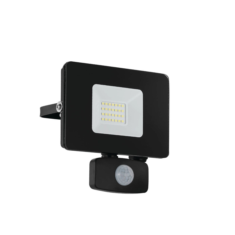 Eglo LED-Außenstrahler Faedo 3 Wandleuchte Schwarz mit Bewegungsmelder und Dämmerungssensor IP65 aus Aluminiumguss - Bild 2