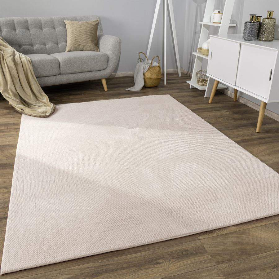 Fellteppich Soraya in Beige, rechteckig, B/T: 80 x 150 cm - Bild 2