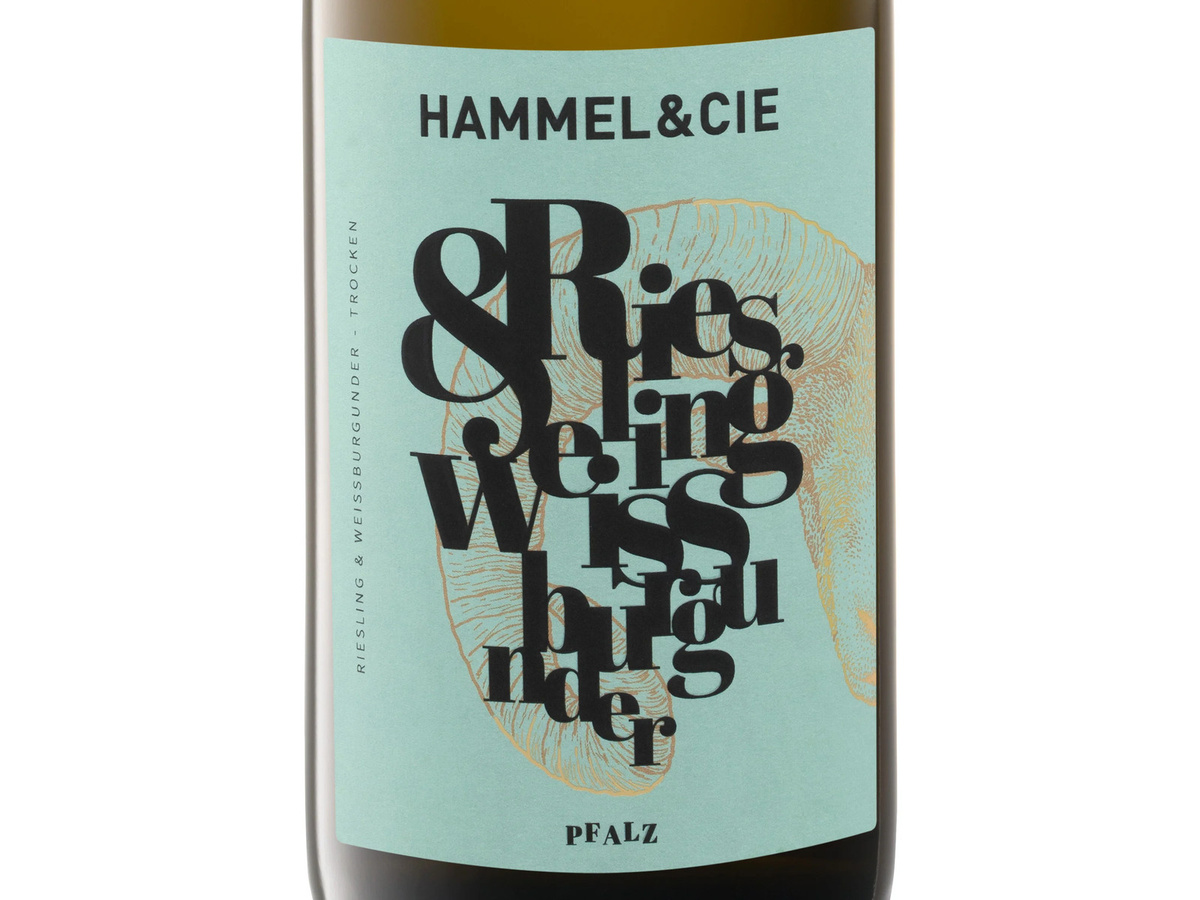 Hammel & Cie Riesling & Weißburgunder QbA trocken Weißwein 2024 0,75 l - Bild 2