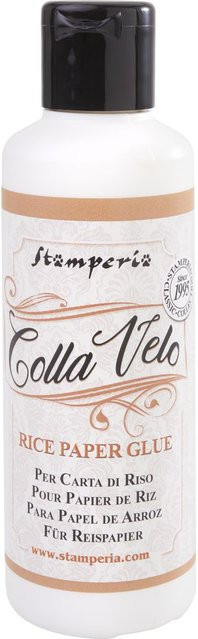 Stamperia Colla Velo Transparent Durchsichtiger Bastelkleber in Flüssiger Form - Bild 1