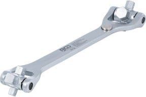BGS Spezial Ölwannenschlüssel 8-in-1 in Silber mit 1/2 Zoll Anschluss - Bild 1
