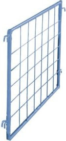 VARIOfit Palettenaufsatz Trenngitter Blau, Tiefe: 75 cm, Nutzhöhe: 160 cm - Bild 1