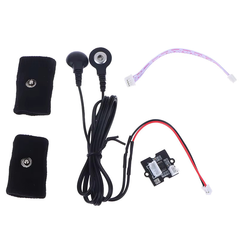 Sommer6 GSR Grove Skin Current Sensing Sensor zur Messung von Hautwiderstand und Leitfähigkeit in Schwarz - Bild 3