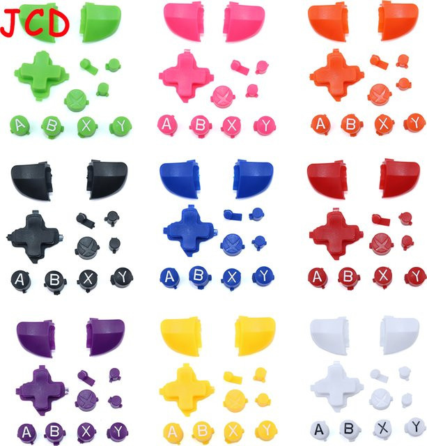 JCD 11-teiliges Mod-Kit für Xbox One S Slim Controller mit RT LT Auslöser-Tasten, Analogstick und D-Pad in 10 Farben - Bild 1