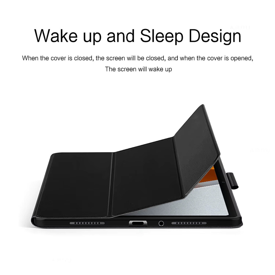Xiaomi Flip-Cover PU Ledertasche für Redmi Pad Pro 12,1 Zoll 2024 und POCO Pad 12,1 Zoll in Blau mit Smart Stand Funktion - Bild 3