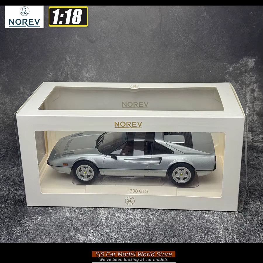 NOREV Ferrari 308 GTS 1982, Druckgussmodell, Maßstab 1:18, Rot - Bild 3