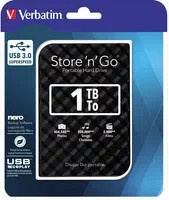 Verbatim Store 'n' Go Externe HDD-Festplatte 1TB USB 3.0 Schwarz 2,5 Zoll - Bild 3