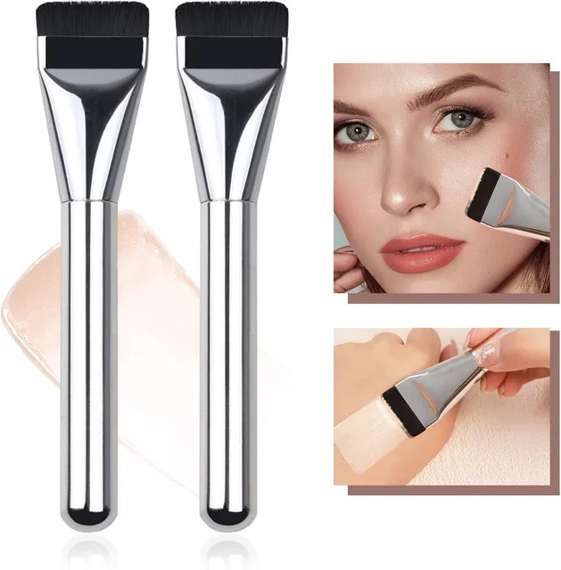 RUZOFO Foundation-Pinsel, oval, Nylonborsten, Unisex - Bild 1