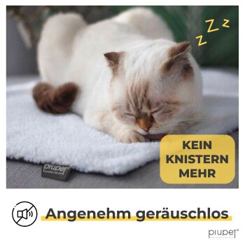 PIUPET Selbstheizende Katzendecke in Beige - Bild 2